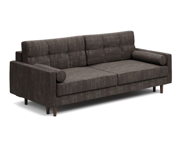 Карлос диван еврокнижка пантограф коричневый велюр