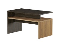 КР100 Лайт Стол журнальный 03.235, цвет венге/дуб крафт золотой, ШхГхВ 70х40х41,7 см.(кр96)