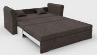 Диван выкатной Браво коричневый велюр