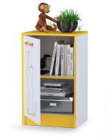 СНЯТО НСН Альфа 13.54 Тумба с дверкой, цвет солнечный свет/белый премиум, ШхГхВ 45,4х37х74,1 см., универсальная сборка