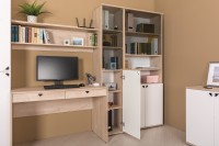 КР100 Бостон № 01, цвет дуб эндгрейн элегантный, 12.69+09.132, ШхГхВ 115,2х57,2х180 см.