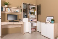 КР100 Бостон № 01, цвет дуб эндгрейн элегантный, 12.69+09.132, ШхГхВ 115,2х57,2х180 см.