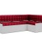 Ганновер Правый угол (Бархат красный STAR VELVET 3 DARK RED) 208х82х133 см