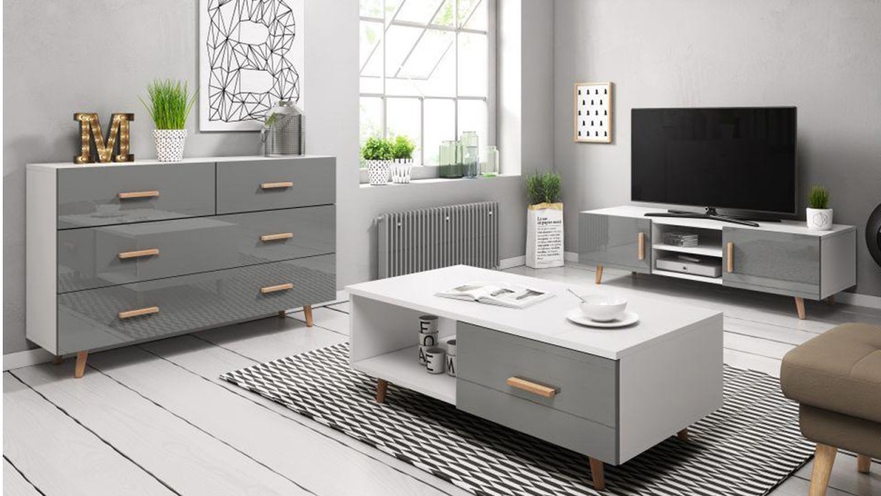 Модульная гостиная Беатрис МДФ