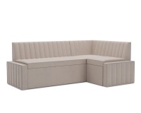 Вермут Правый угол (Бархат бежевый STAR VELVET 6 LIGHT Beige) 193х82х113 см