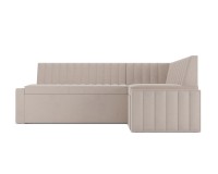 Вермут Правый угол (Бархат бежевый STAR VELVET 6 LIGHT Beige) 193х82х113 см