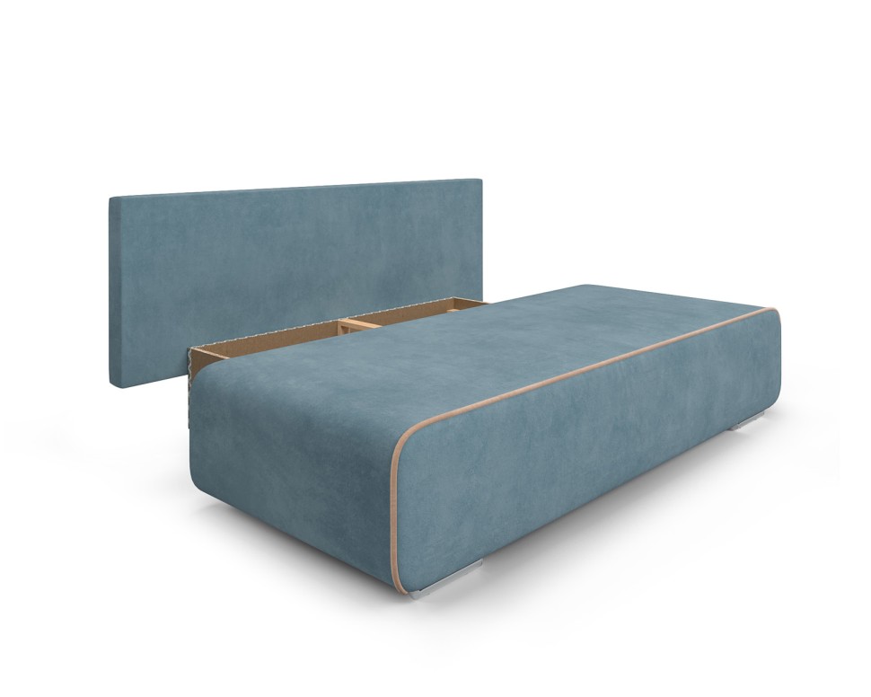 Марк (голубой – Luna 089 + бежевый кордрой)