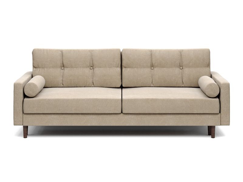 Карлос диван еврокнижка пантограф  велюр  латте