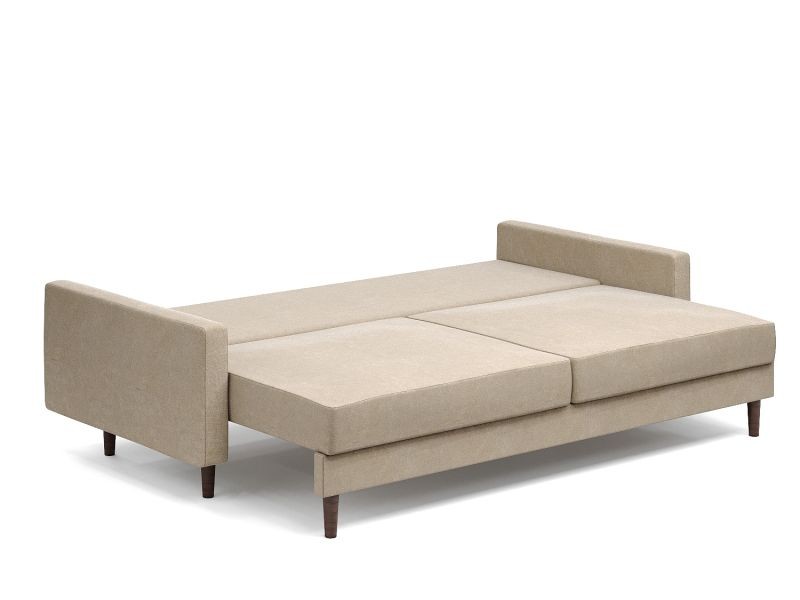 Карлос диван еврокнижка пантограф  велюр  латте