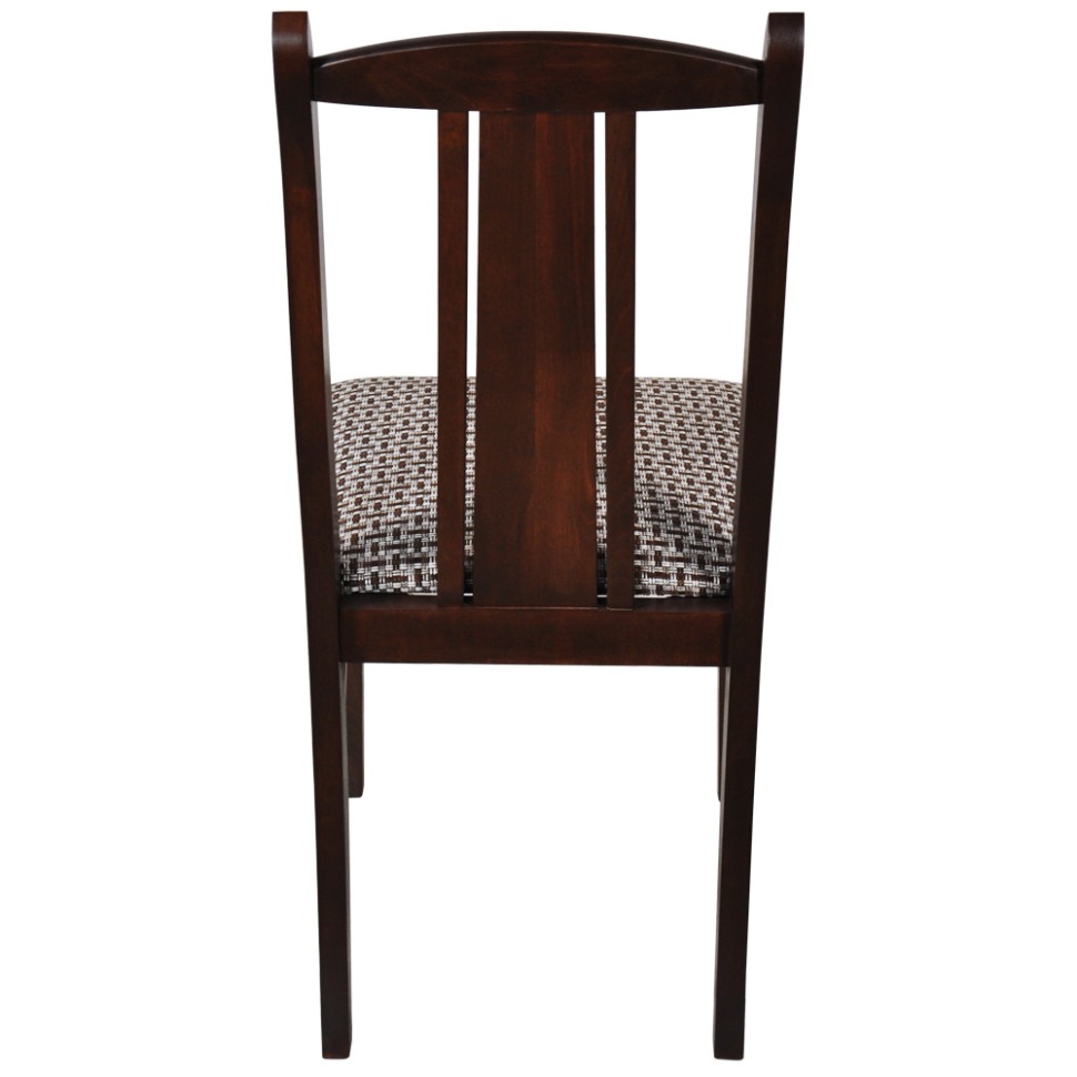 Стул Мебель--24 Гольф-3, цвет орех, обивка ткань рогожка корфу, ШхГхВ 45х44х93,5 см., от пола до верха сиденья 44 см.