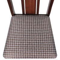 Стул Мебель--24 Гольф-3, цвет орех, обивка ткань рогожка корфу, ШхГхВ 45х44х93,5 см., от пола до верха сиденья 44 см.