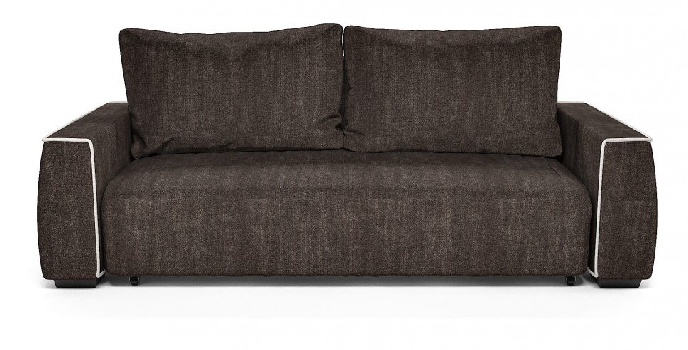 Диван прямой Токио еврокнижка коричневый велюр