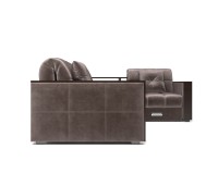 Прага (Бархат серо-шоколадный STAR VELVET 60 COFEE)