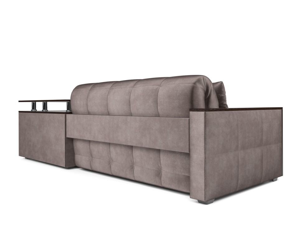 Прага (Бархат серо-шоколадный STAR VELVET 60 COFEE)