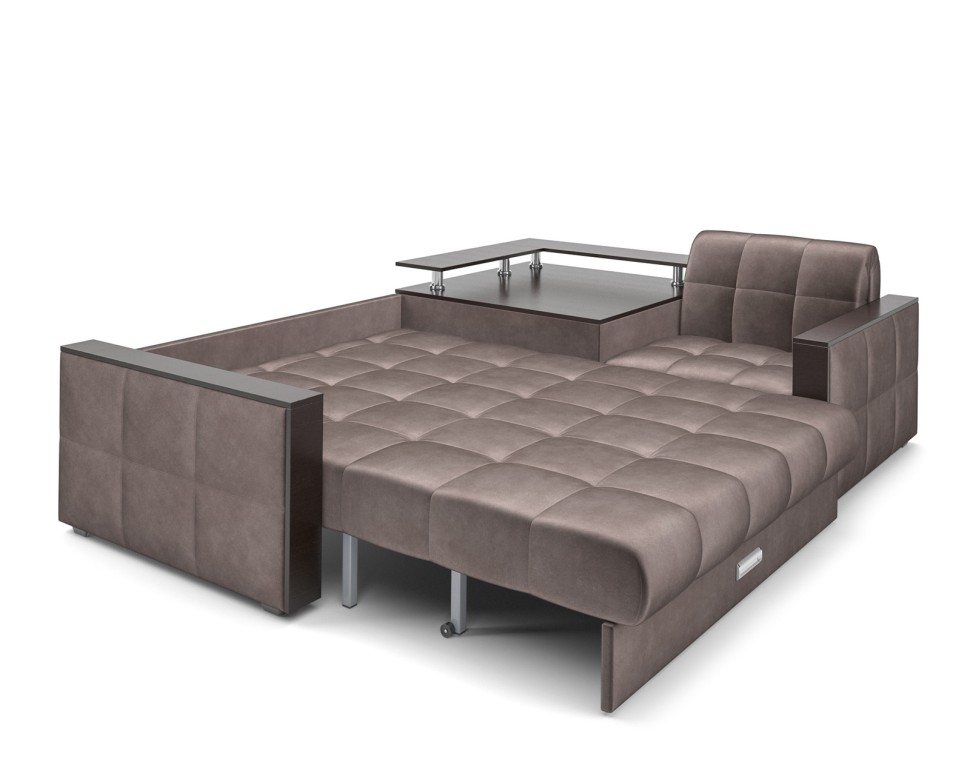 Прага (Бархат серо-шоколадный STAR VELVET 60 COFEE)