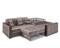 Прага (Бархат серо-шоколадный STAR VELVET 60 COFEE)