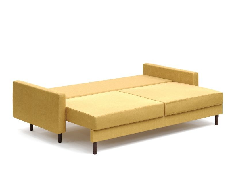 Карлос диван еврокнижка пантограф желтый велюр