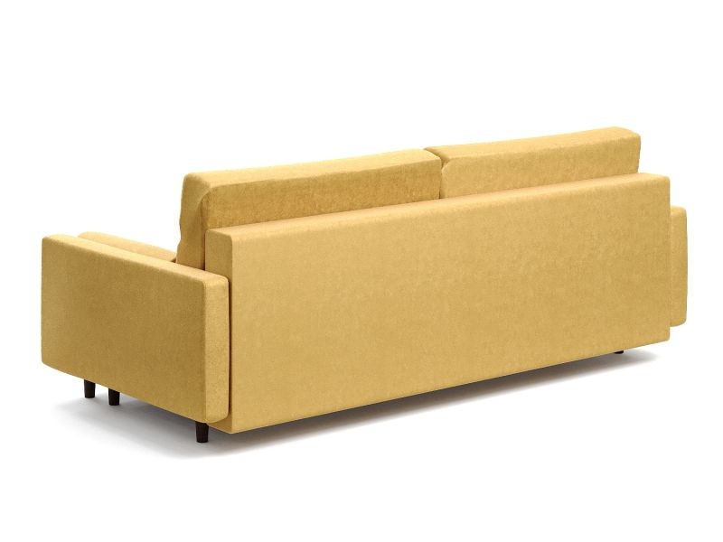 Карлос диван еврокнижка пантограф желтый велюр