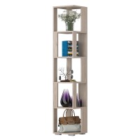 Стеллаж СВК, цвет ясень шимо светлый, ШхГхВ 35х35х179 см.