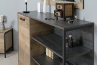 Трувор Гостиная 042, цвет дуб гранж песочный/интра, ШхГхВ 341,6х45,4х210 см., универсальная сборка