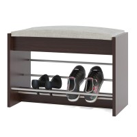 Прихожая Сокол ТП-5 тумба для обуви с мягким сиденьем, цвет венге, ШхГхВ 60х28х44 см.