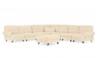 Угловой диван Багамы с пуфом (большой)