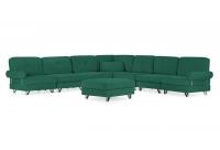 Угловой диван Багамы с пуфом (большой)