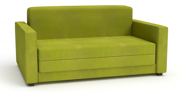 Диван прямой Берг (Гольф) аккордеон-евро салатовый велюр