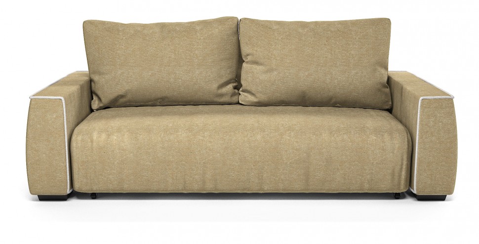 Диван прямой Токио еврокнижка бежевый велюр