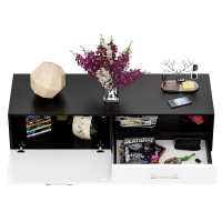 Тумба под ТВ Ларго 1,4, цвет корпус венге/фасады МДФ белый глянец, ШхГхВ 140х46х35 см., НЕ универсальная сборка