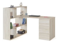 СНЯТО Стол компьютерный Сокол СПМ-20, цвет дуб сонома, ШхГхВ 149,4х120х112,2 см., письменный стол, универсальная сборка