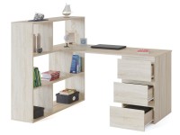 СНЯТО Стол компьютерный Сокол СПМ-20, цвет дуб сонома, ШхГхВ 149,4х120х112,2 см., письменный стол, универсальная сборка