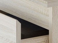 СНЯТО Стол компьютерный Сокол СПМ-20, цвет дуб сонома, ШхГхВ 149,4х120х112,2 см., письменный стол, универсальная сборка