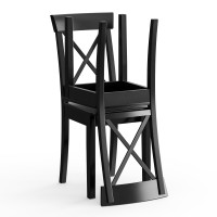 Два стула Мебель--24 Гольф-14 разборных, цвет венге, деревянное сиденье венге, ШхГхВ 41х42х95 см., от пола до верха сиденья 47 см.