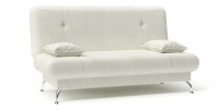 Диван прямой Лион книжка белый велюр