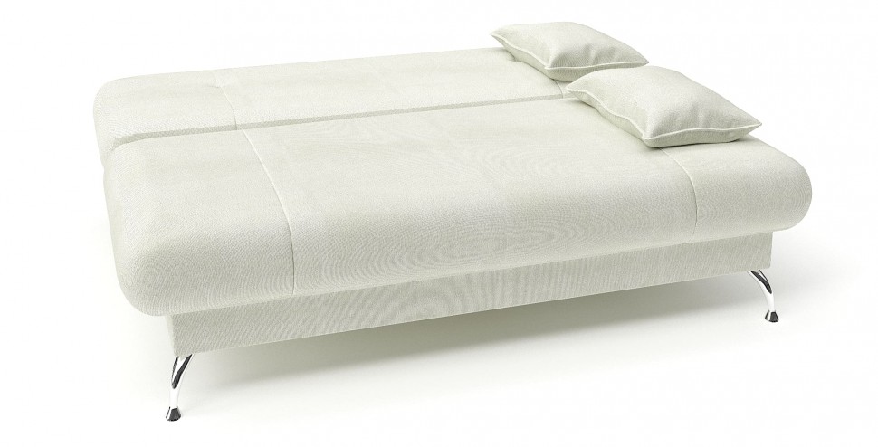 Диван прямой Лион книжка белый велюр