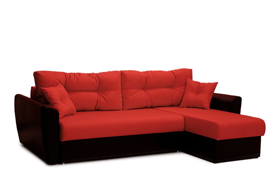 Угловой диван Амстердам красный