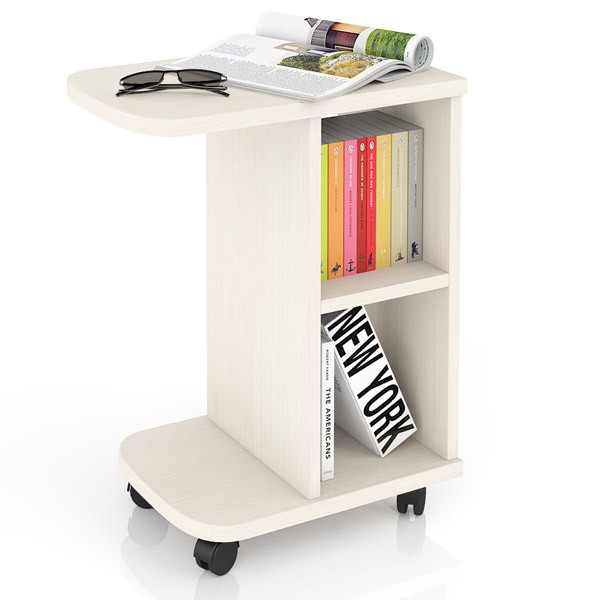 СНЯТО Стол журнальный С-МД-СЖ-3, цвет дуб, ШхГхВ 47х30х60 см.