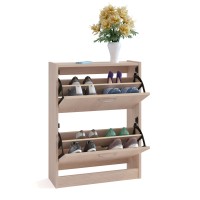 Прихожая Сокол ТО-22 тумба для обуви, цвет белёный дуб, ШхГхВ 60х22х86 см.