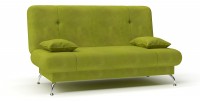 Диван прямой Лион книжка салатовый велюр