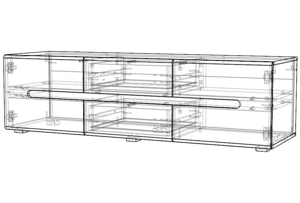 ТВ-тумба 10 МДФ