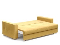 Тулон диван еврокнижка желтый велюр