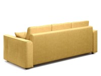 Тулон диван еврокнижка желтый велюр
