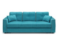 Тулон диван еврокнижка бирюзовый велюр