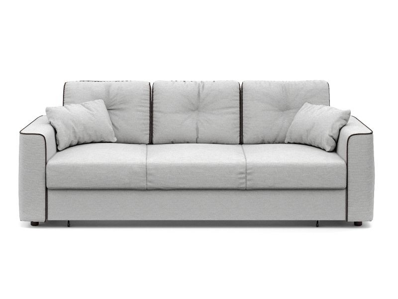 Тулон диван еврокнижка белый велюр