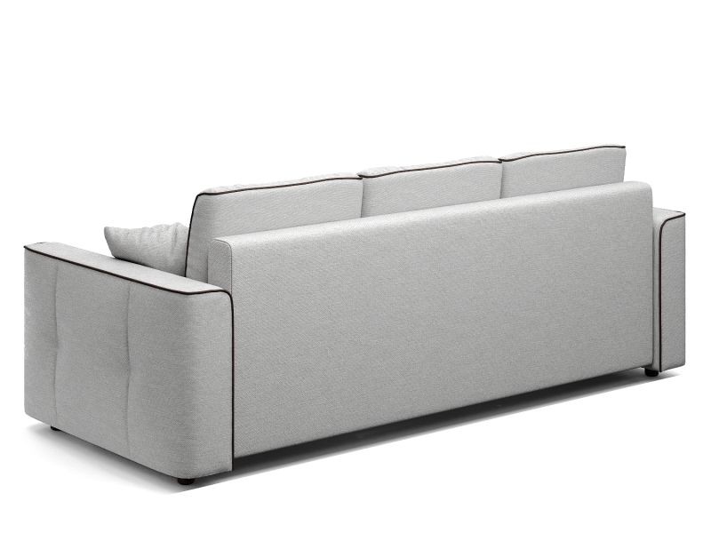 Тулон диван еврокнижка белый велюр