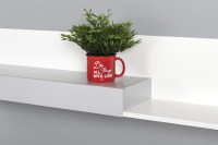 Торонто Компоновка № 13, цвет белый шагрень/стальной серый, ШхГхВ 400х53,1х150 см., универсальная сборка