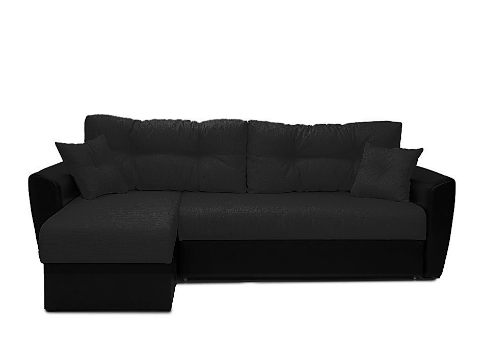 Угловой диван Амстердам черный