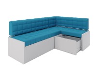 Ганновер Правый угол (Синий) 208х82х133 см