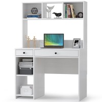 СНЯТО вместо него 12.77F с другими габаритами Стол компьютерный Комфорт 12.77, цвет белый, ШхГхВ 100х55,8х148 см., НЕ универсальная сборка